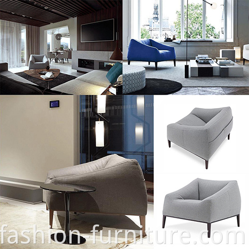 Linen Sectional Sofa Set